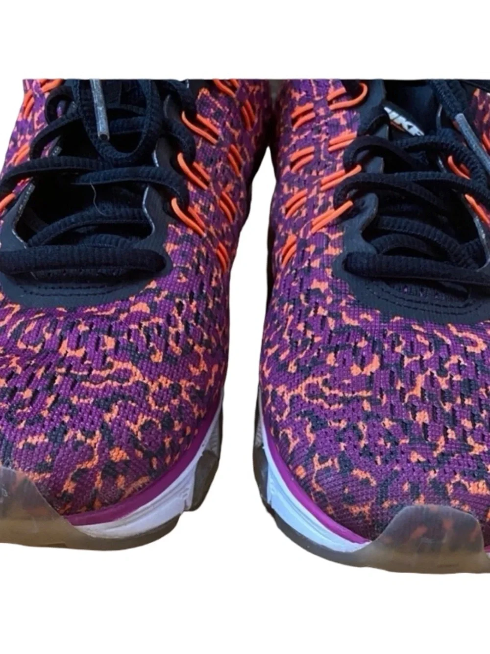 Nike Air Max Tailwind 8 Women’s Running Shoes Purple Orange Black Size 7
